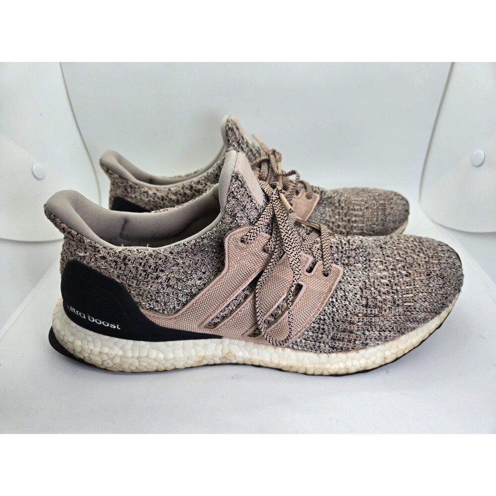Adidas Ultraboost 4.0 Shoes Men's 9.5 Ash Pearl Running Athletic Gym Sneakers